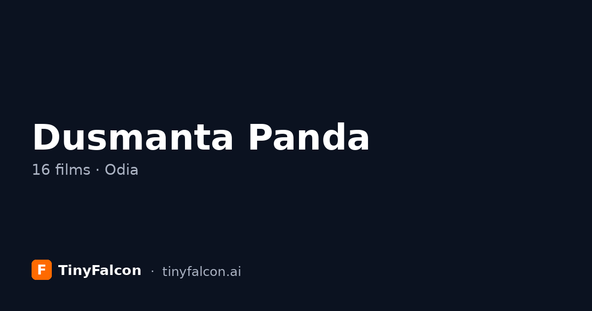 Dusmanta Panda