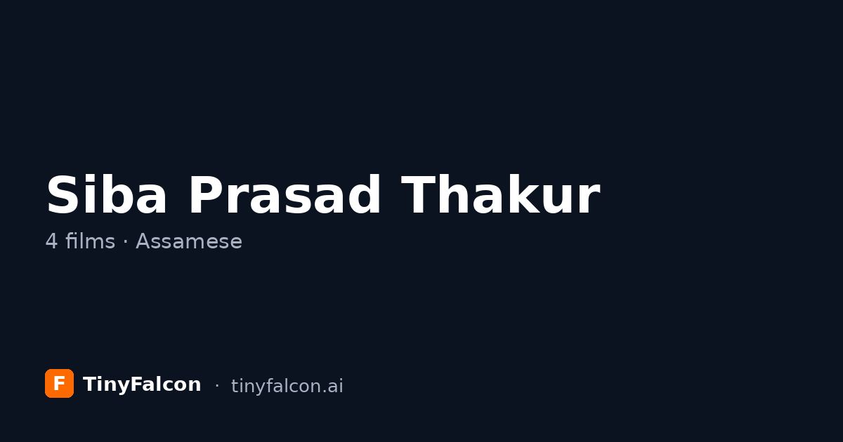 Siba Prasad Thakur
