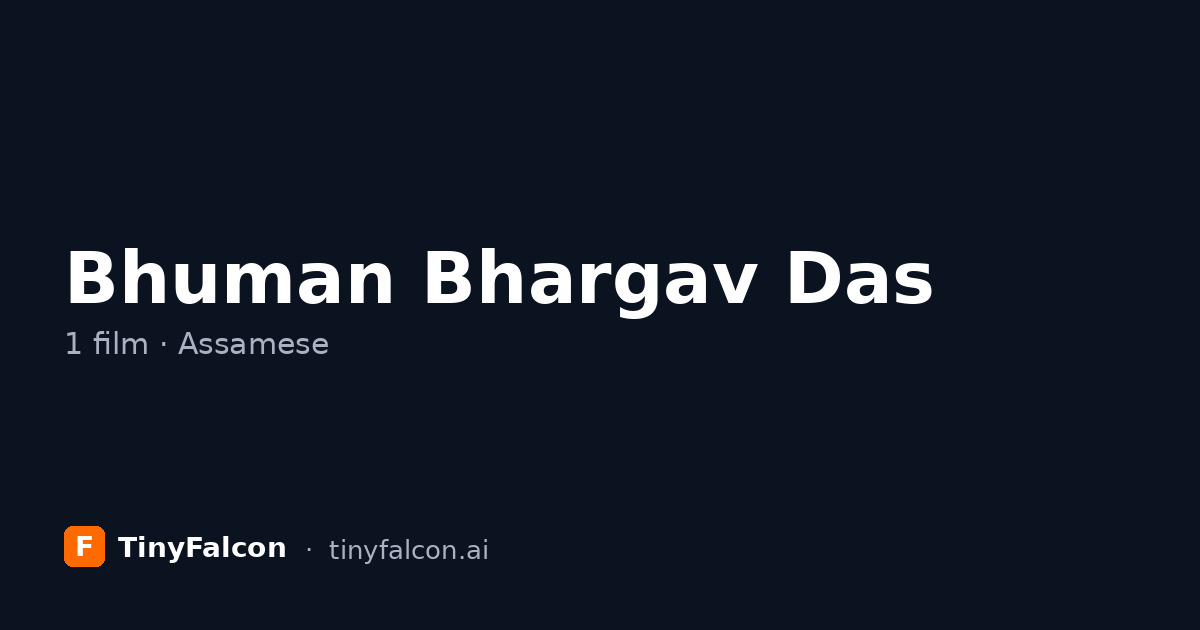 Bhuman Bhargav Das