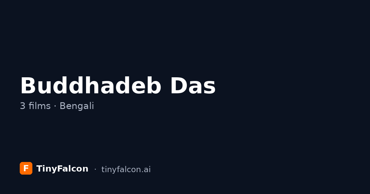 Buddhadeb Das