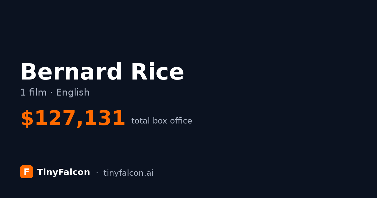 Bernard Rice