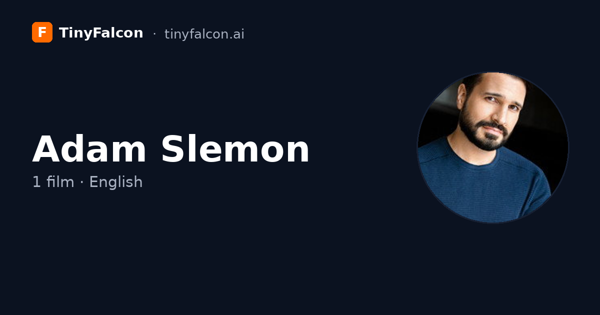 Adam Slemon