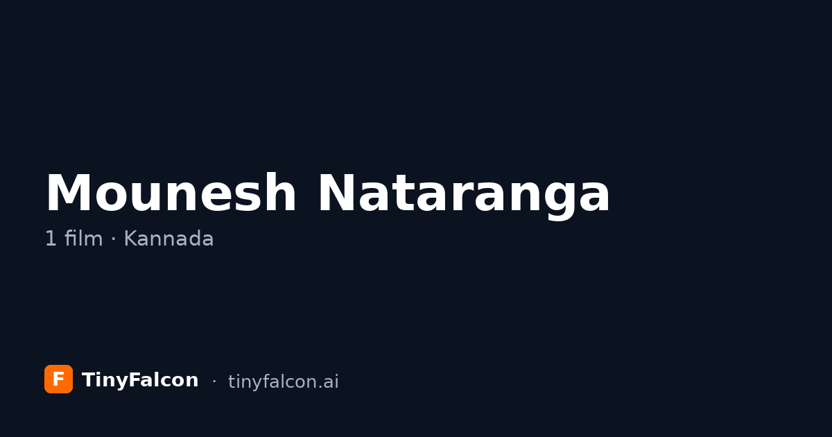 Mounesh Nataranga