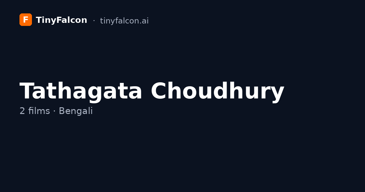 Tathagata Choudhury
