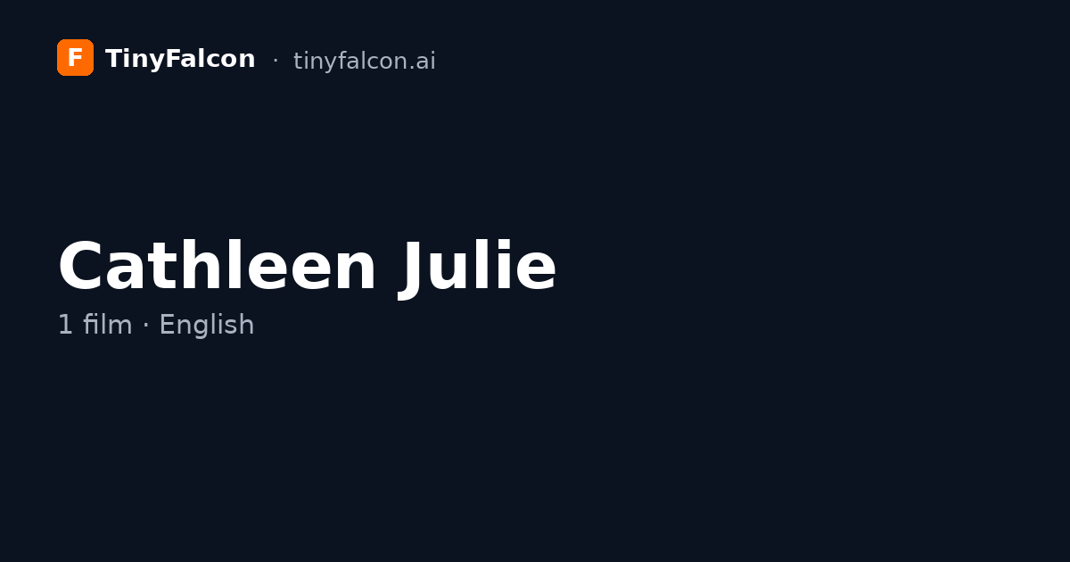 Cathleen Julie