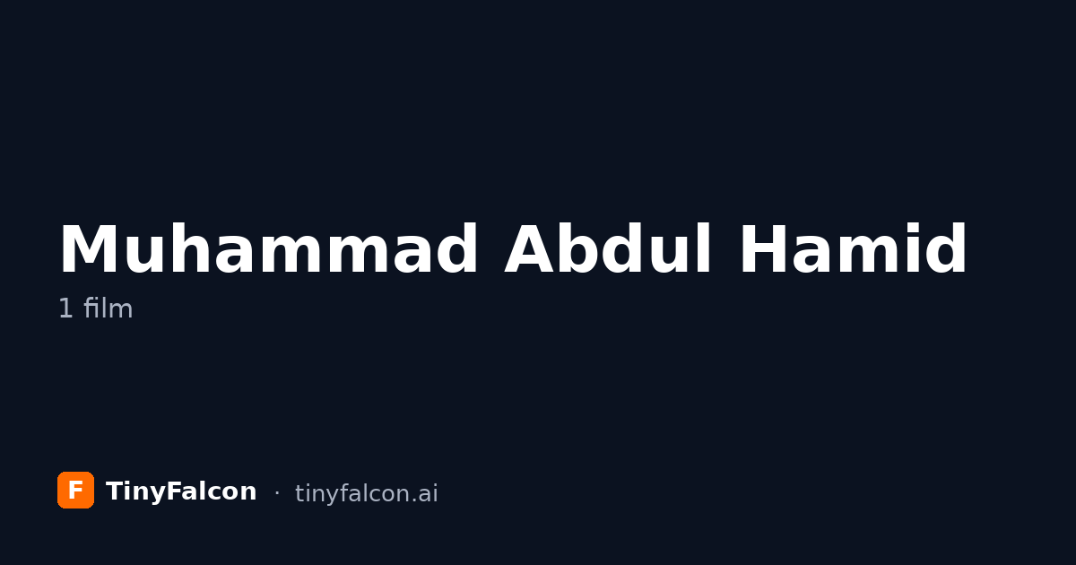 Muhammad Abdul Hamid