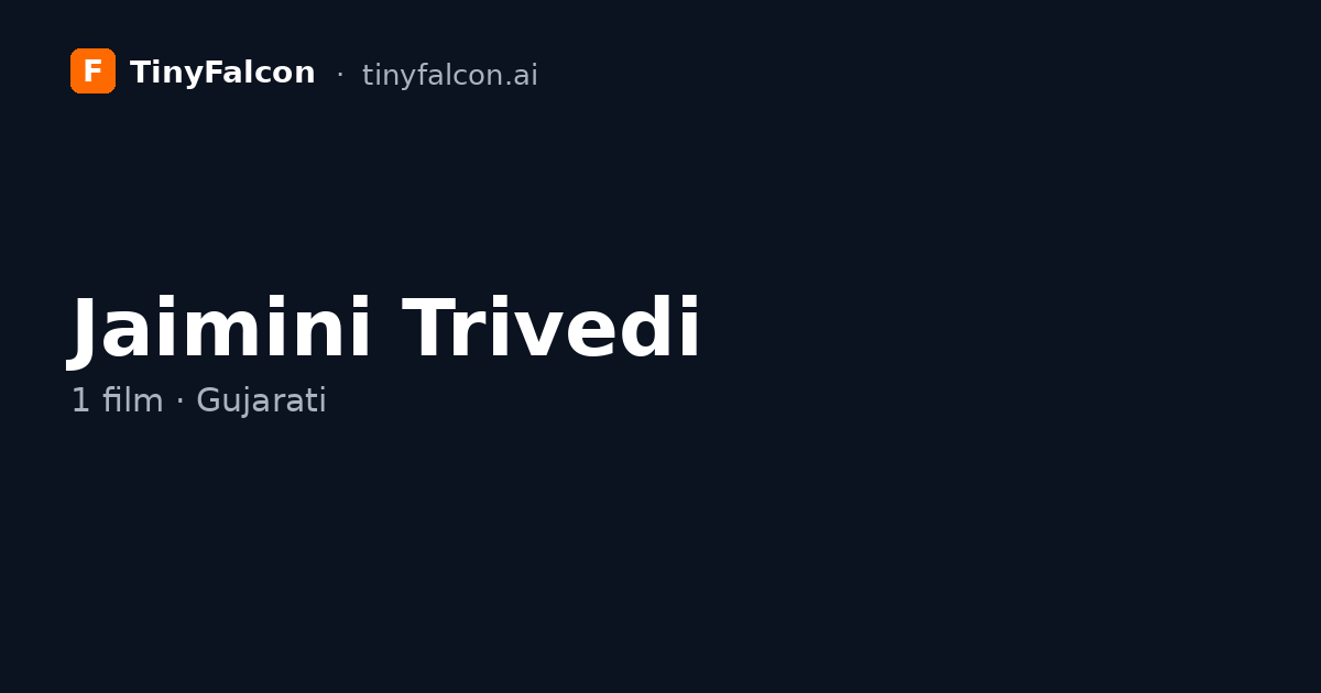 Jaimini Trivedi