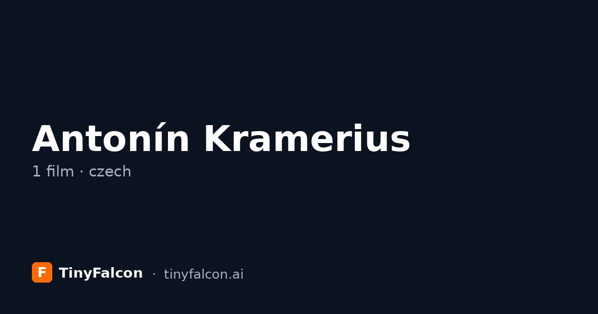 Antonín Kramerius