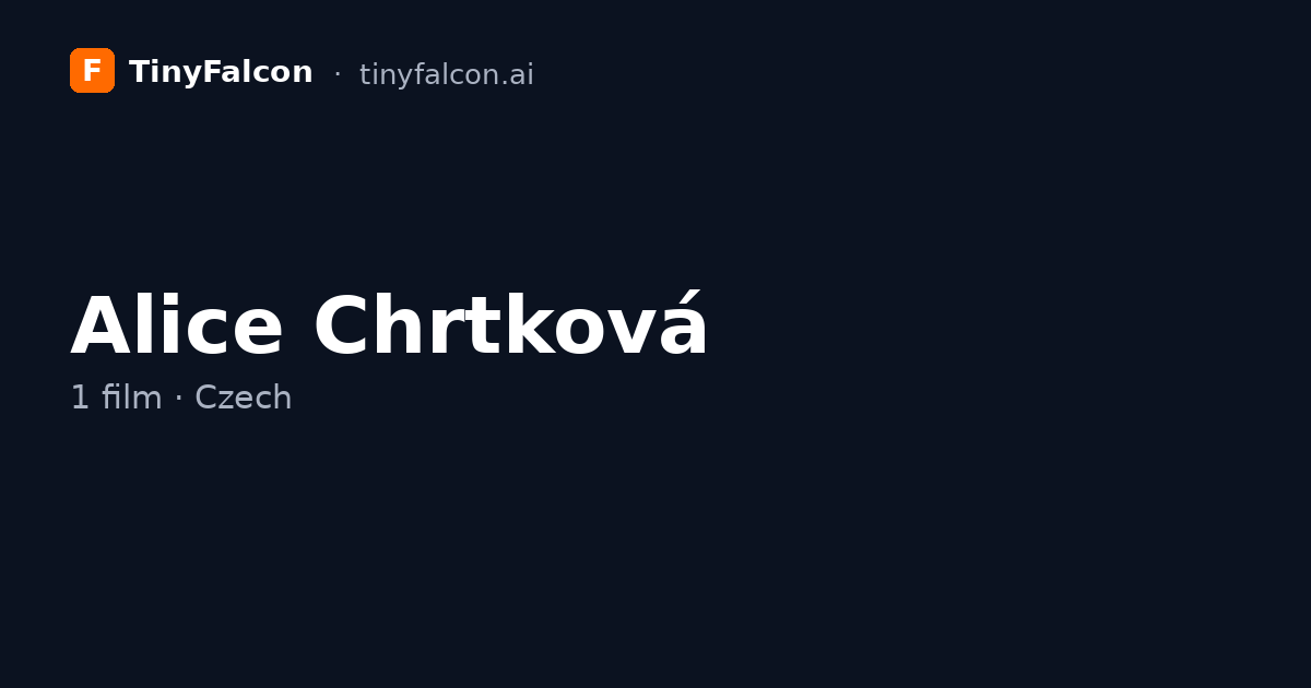 Alice Chrtková