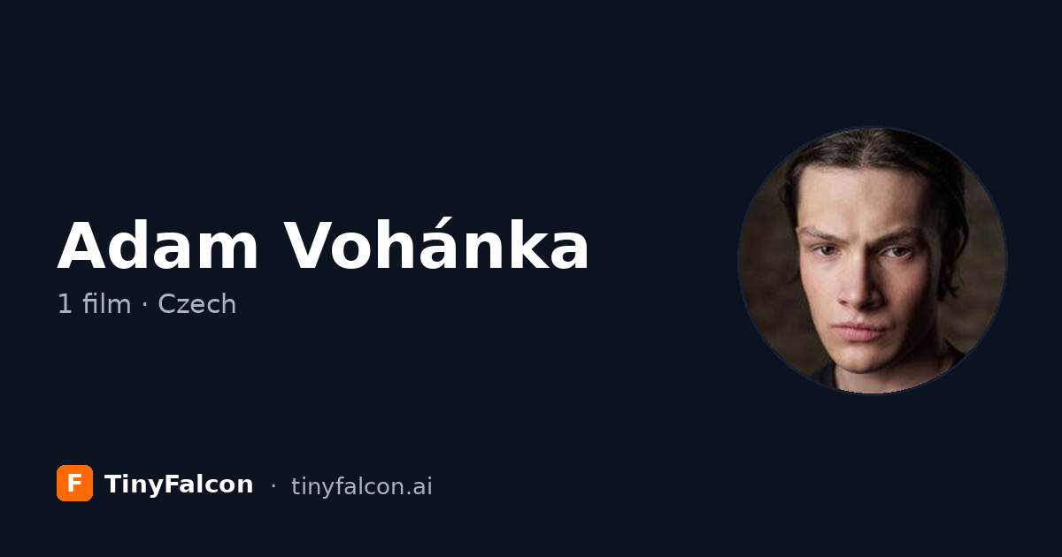 Adam Vohánka