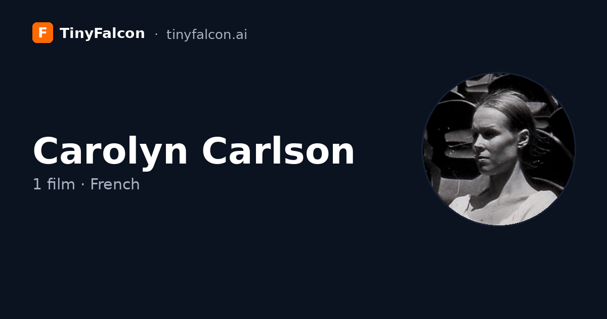 Carolyn Carlson