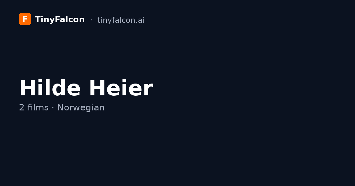 Hilde Heier