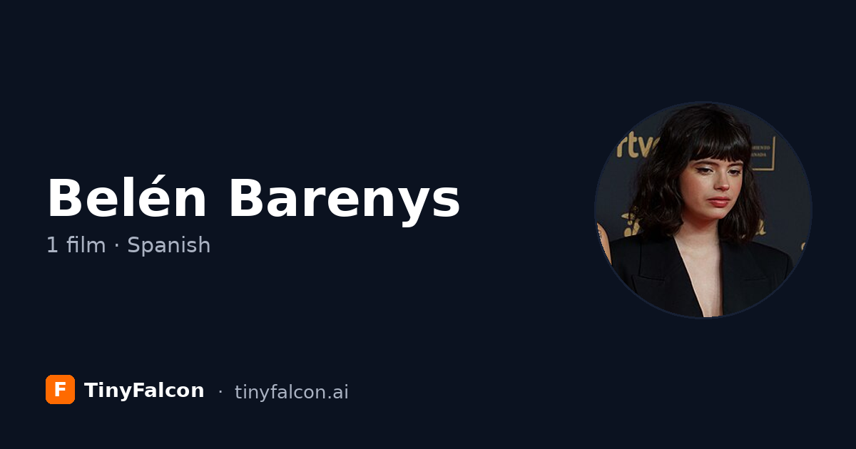Belén Barenys