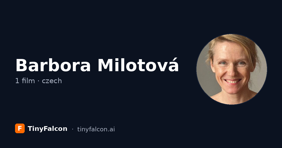Barbora Milotová