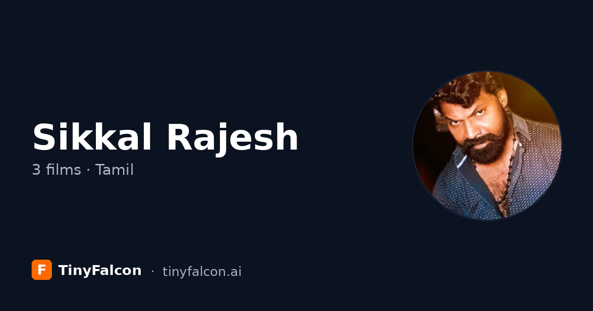 Sikkal Rajesh