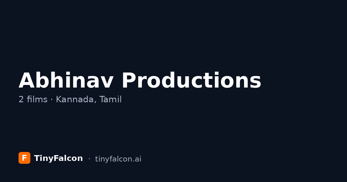 Abhinav Productions