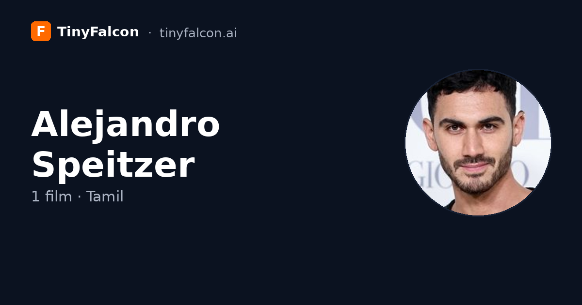 Alejandro Speitzer