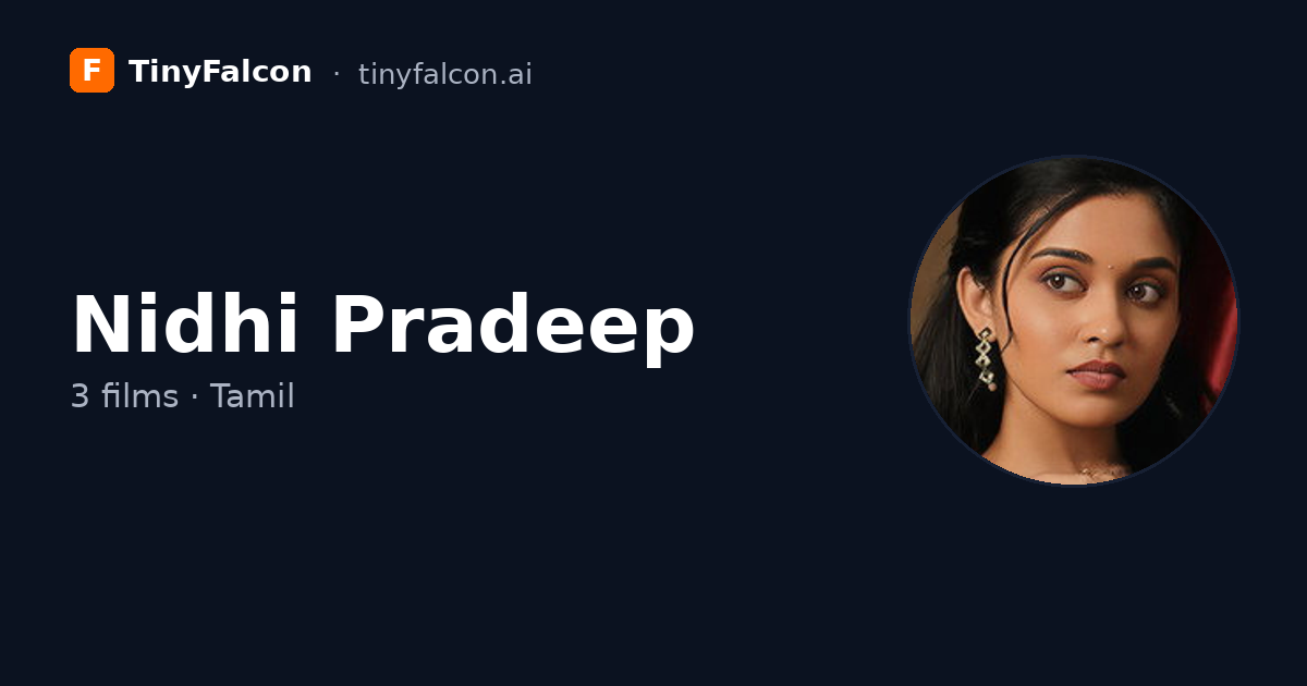 Nidhi Pradeep