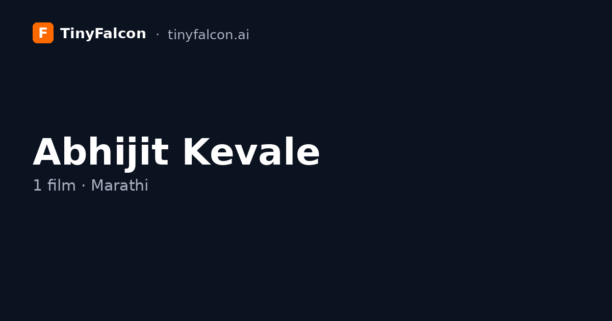 Abhijit Kevale