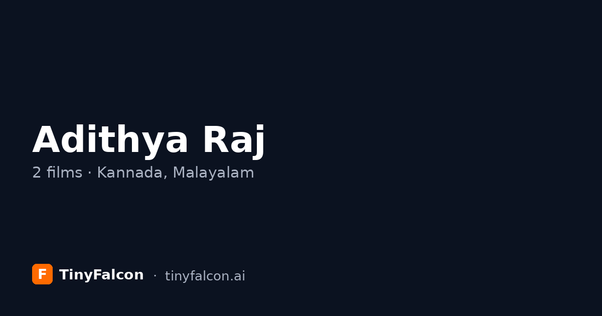 Adithya Raj