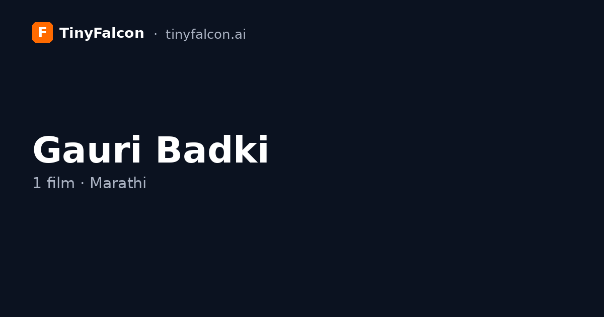 Gauri Badki