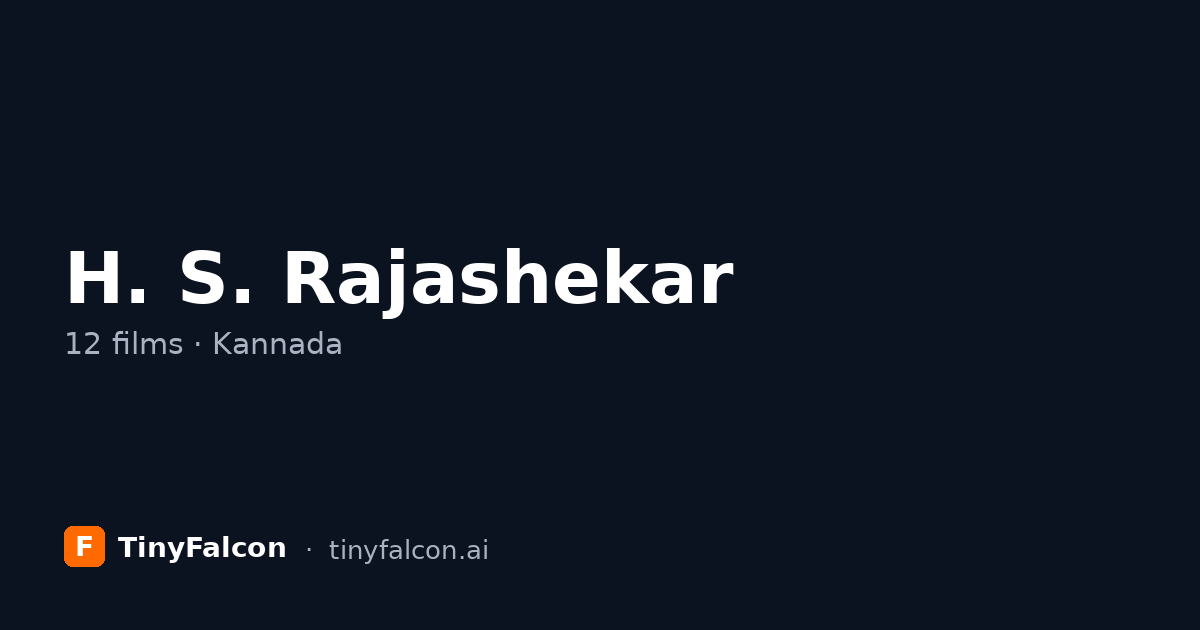 H. S. Rajashekar