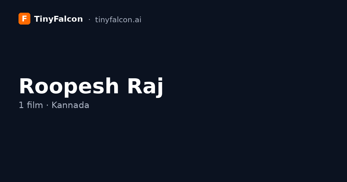 Roopesh Raj