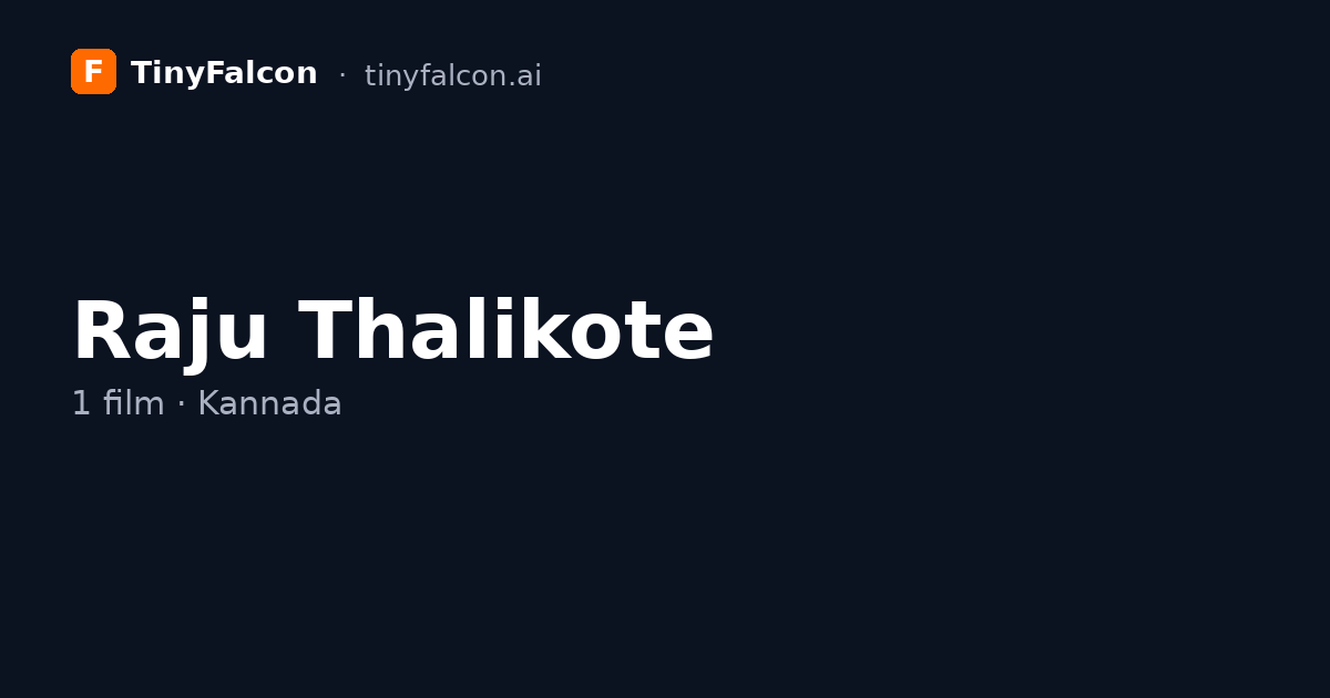 Raju Thalikote