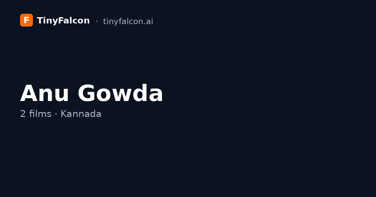 Anu Gowda