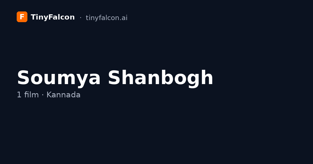 Soumya Shanbogh