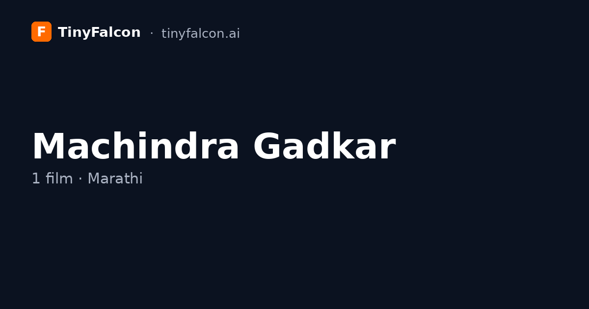 Machindra Gadkar