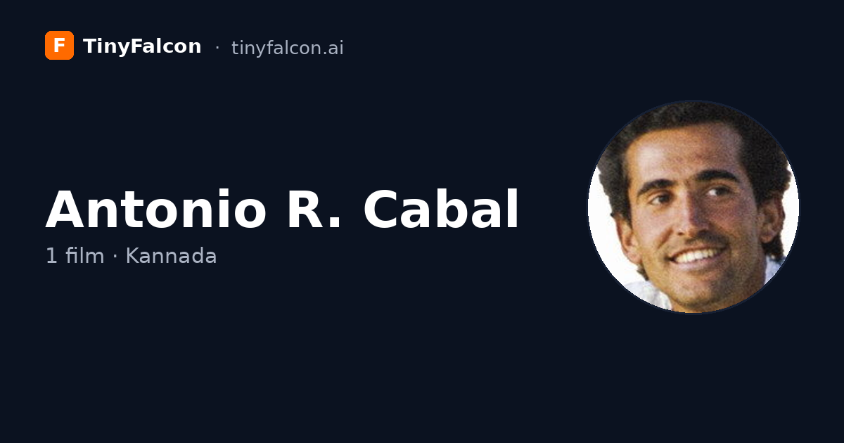 Antonio R. Cabal
