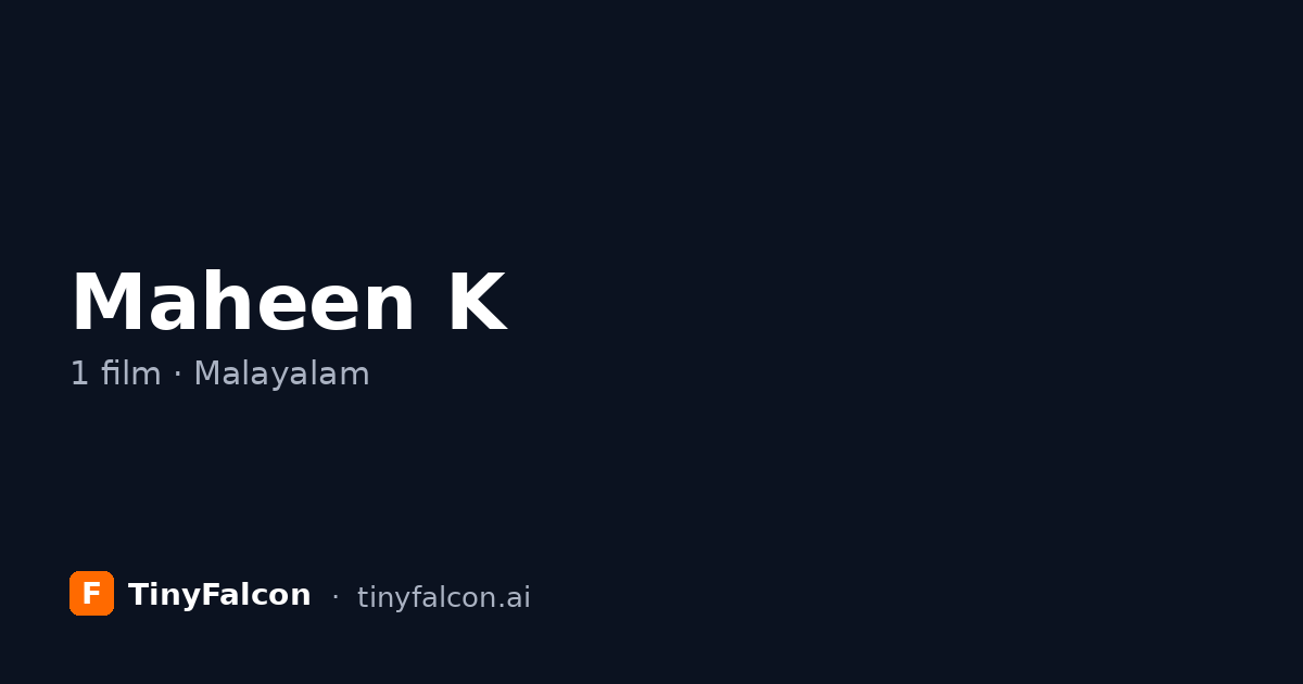 Maheen K