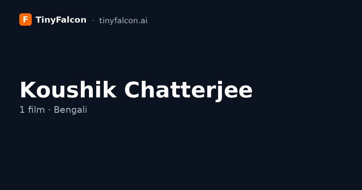 Koushik Chatterjee