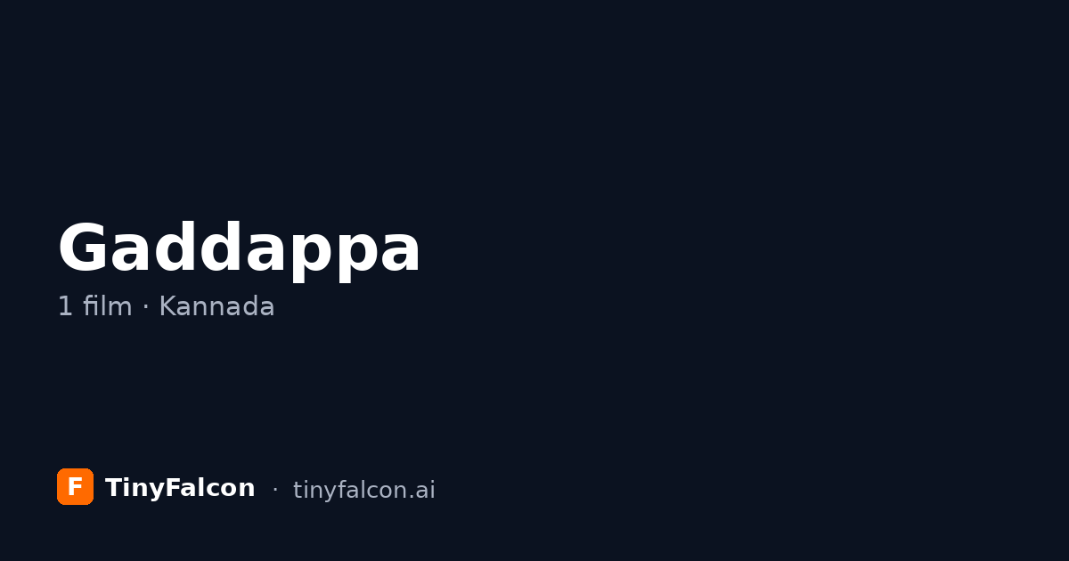 Gaddappa