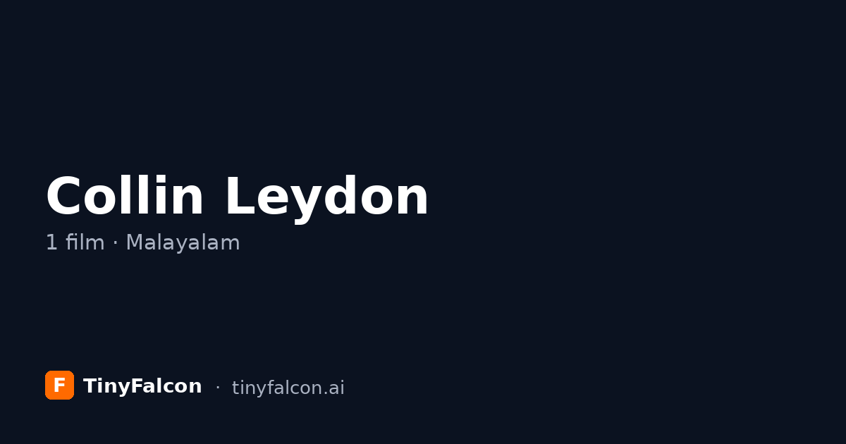 Collin Leydon