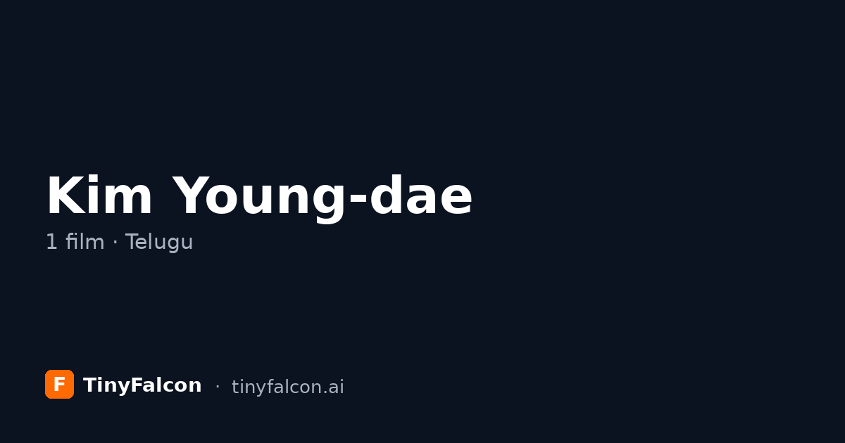 Kim Young-dae