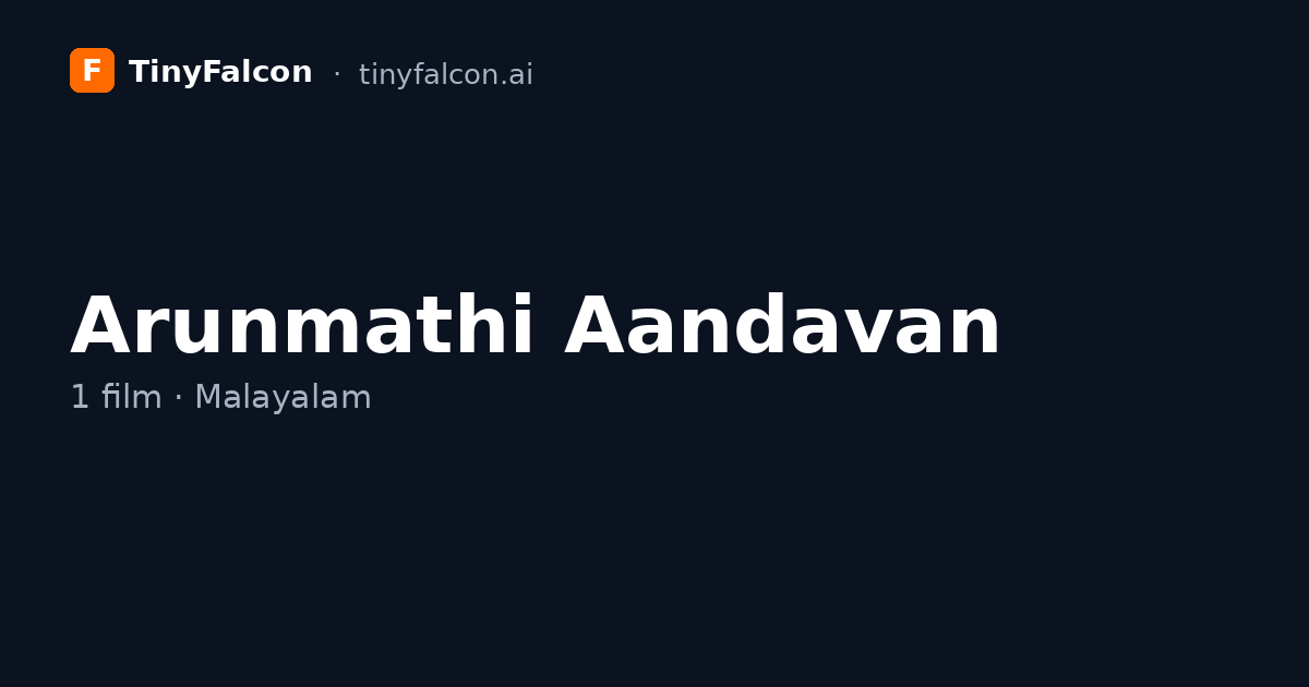 Arunmathi Aandavan