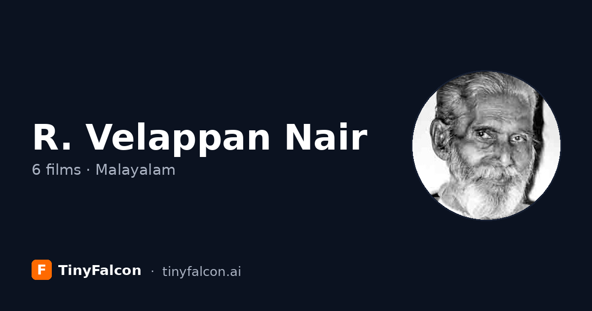 R. Velappan Nair