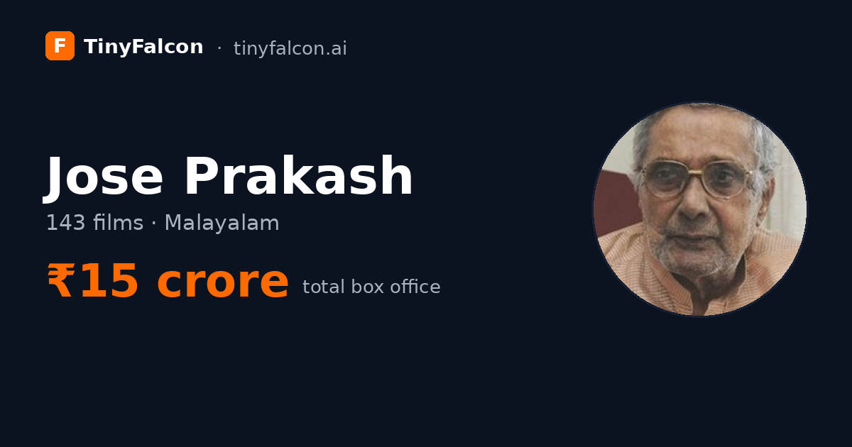 Jose Prakash