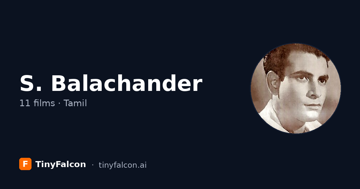 S. Balachander