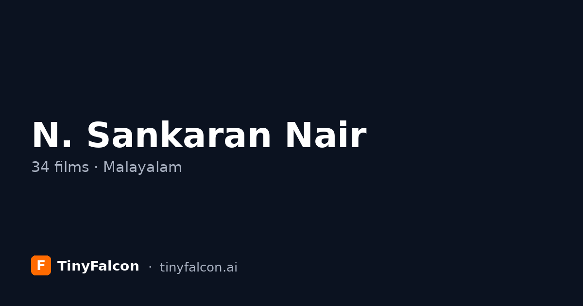 N. Sankaran Nair