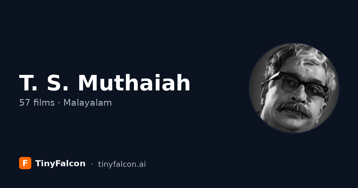 T. S. Muthaiah