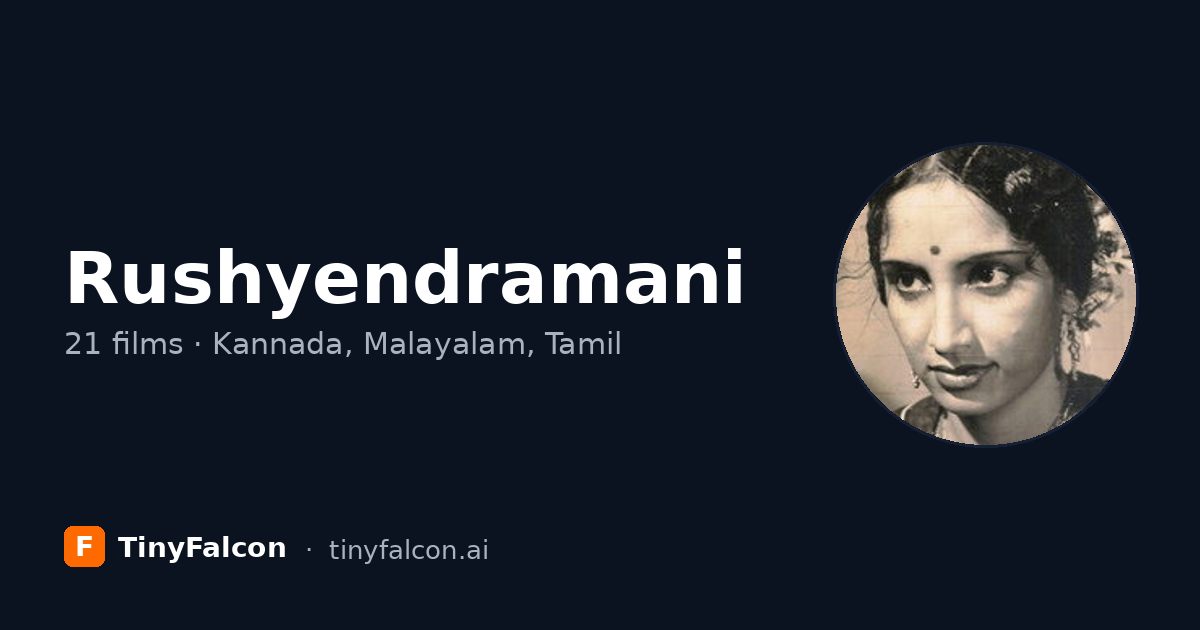 Rushyendramani