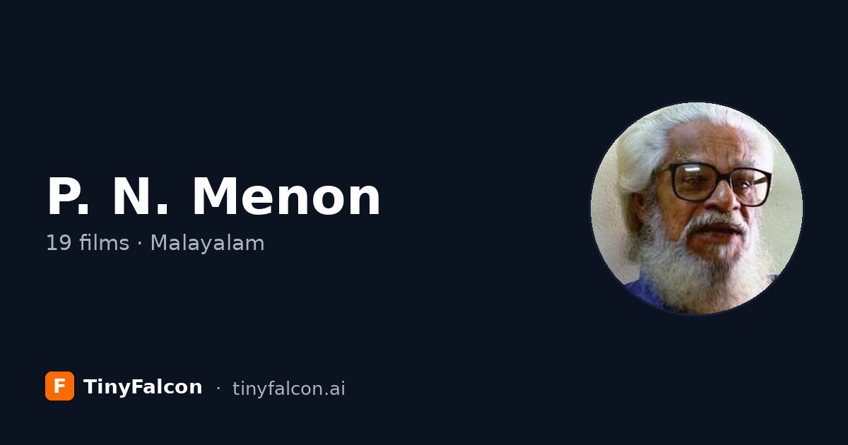 P. N. Menon