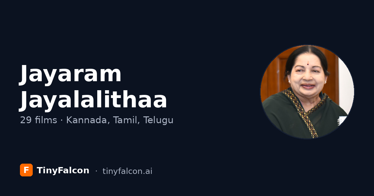 Jayaram Jayalalithaa