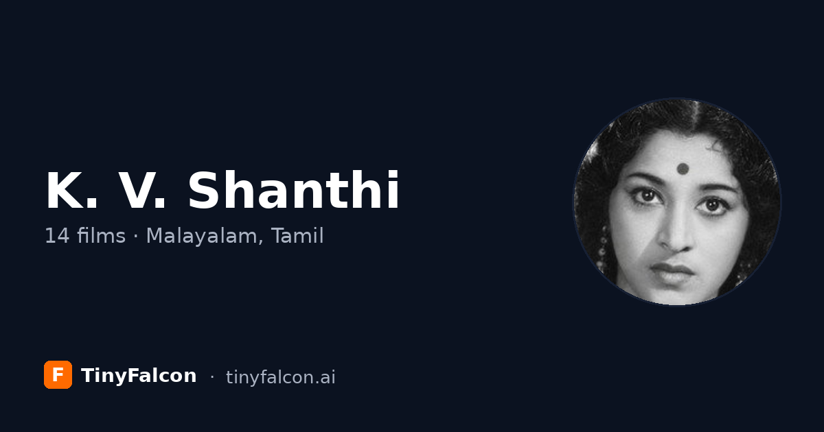 K. V. Shanthi