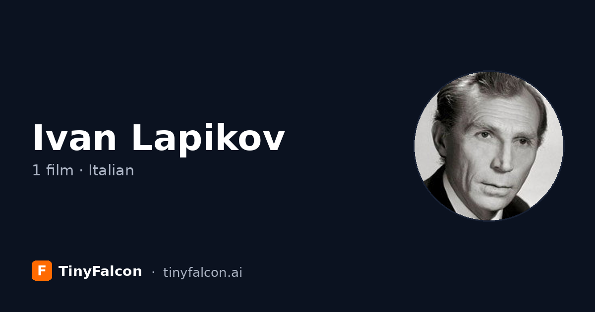 Ivan Lapikov