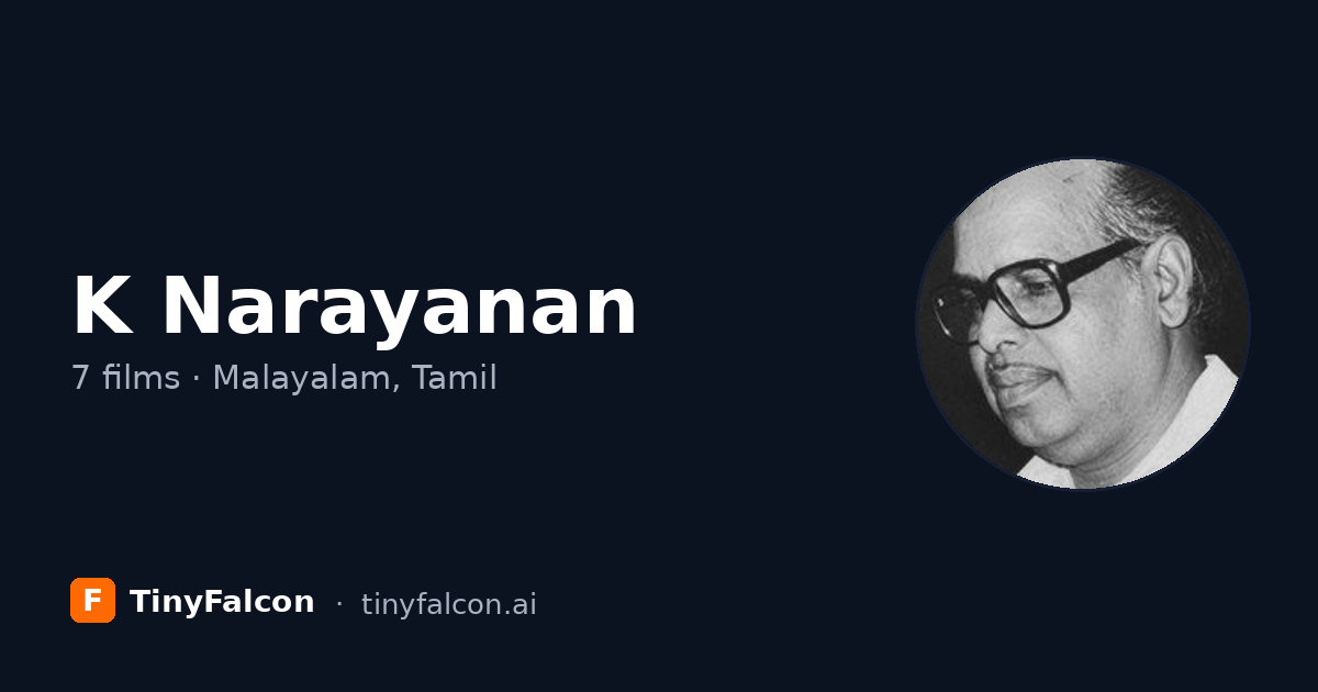 K Narayanan