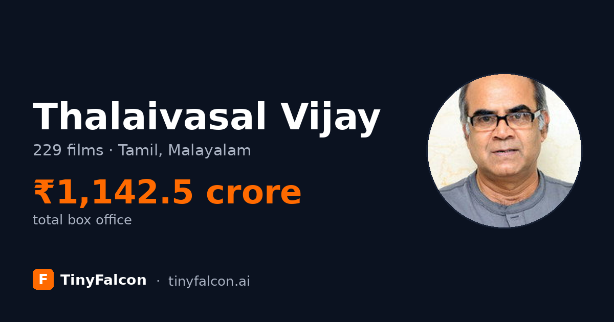 Thalaivasal Vijay